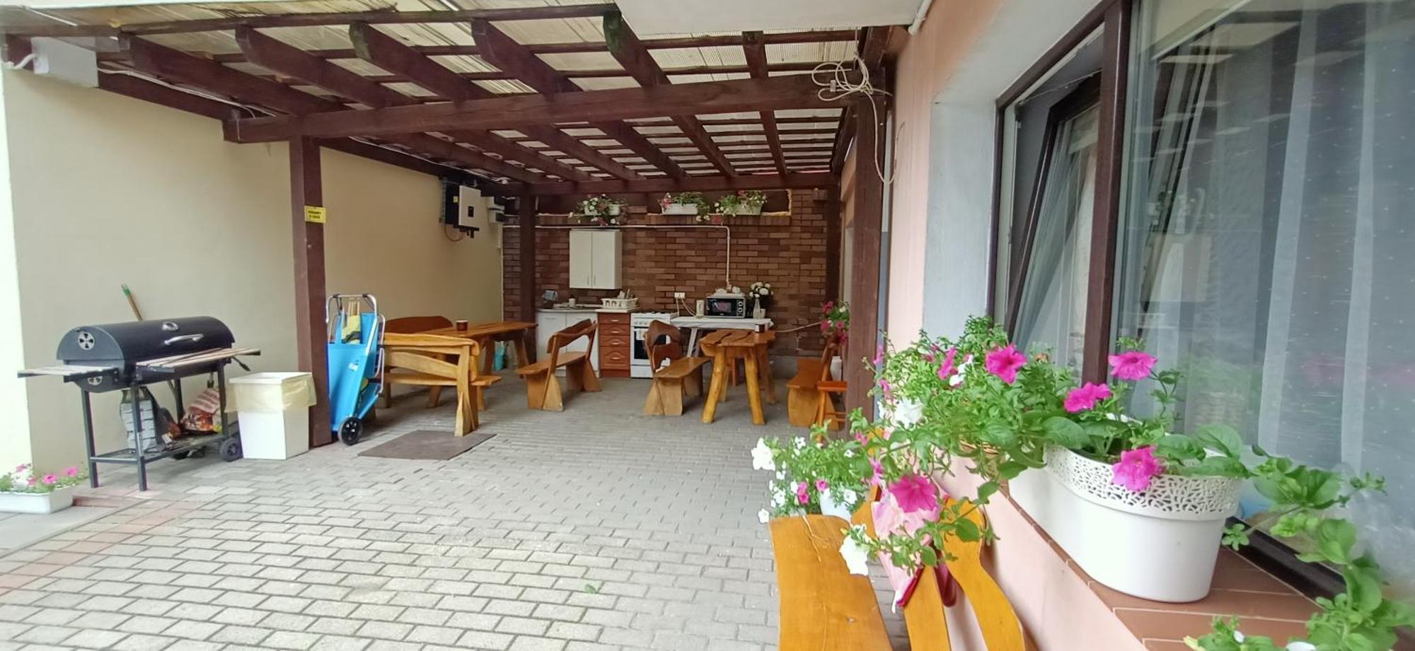 Pokoje U Bodzia Łeba Esterno foto
